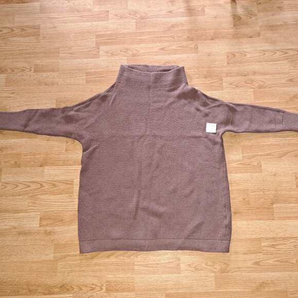 FREE PEOPLE-Ottoman Slouchy Tunic-NUTMEG-Cotton Blend-Size XS-NEW WITH TAG - Picture 4 of 8